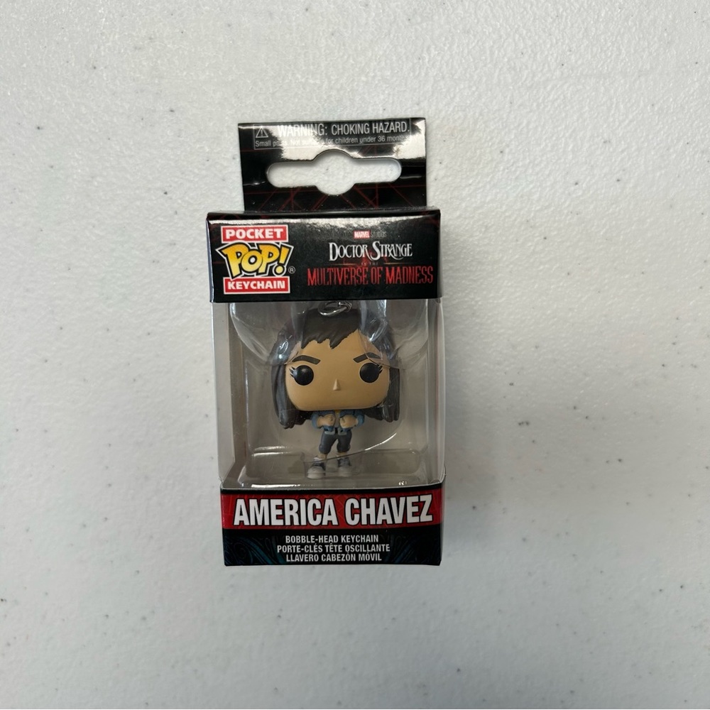 Funko Pocket pop keychain America Chavez‎ Doctor Strange Multiverse of Madness